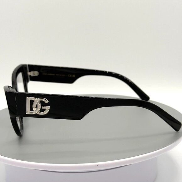 Dolce & Gabbana DG3378 501 Black Frames Demo Lens 53 17 145 main image 7
